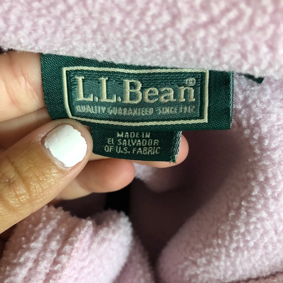 L.L Bean Sweater Fleece Pullover - Picture 4 of 6